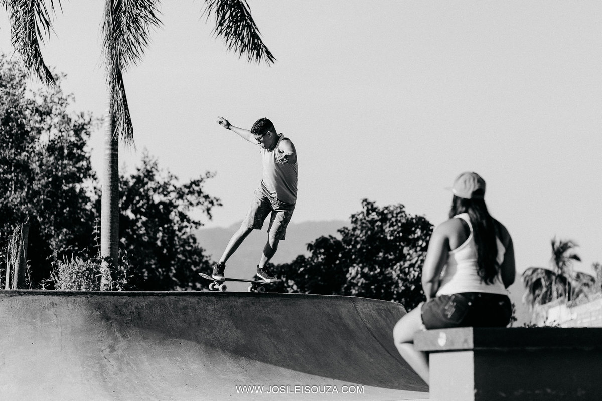 Ensaio Fotográfico na Pista de Skate em Niterói - RJ