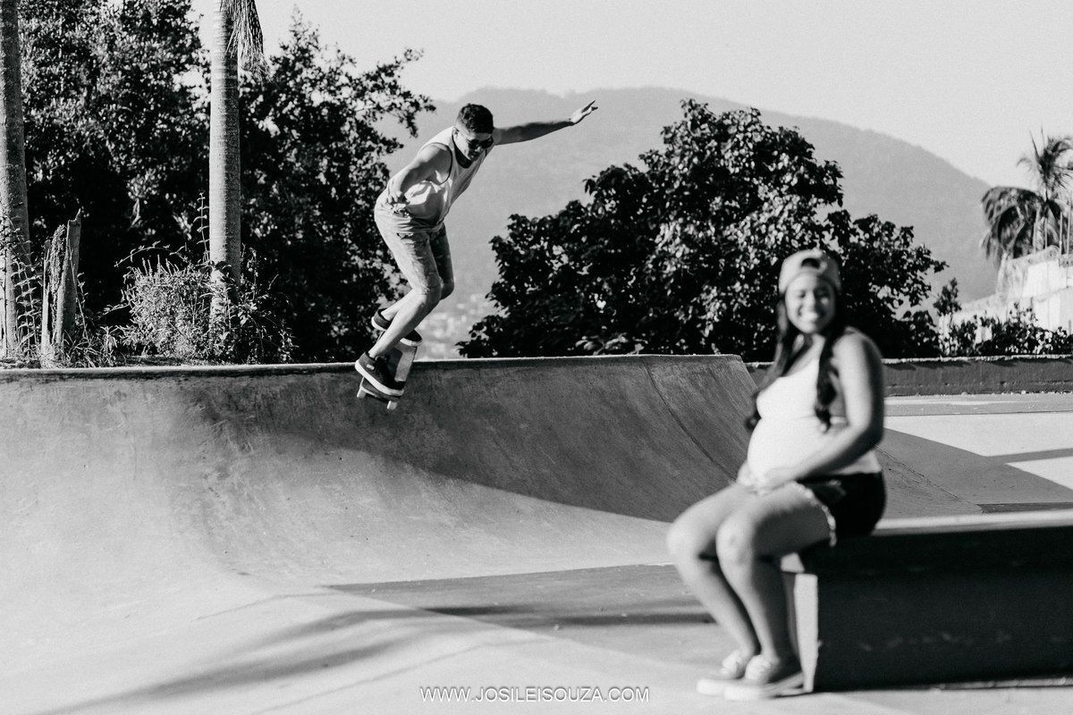 Ensaio Fotográfico na Pista de Skate em Niterói - RJ