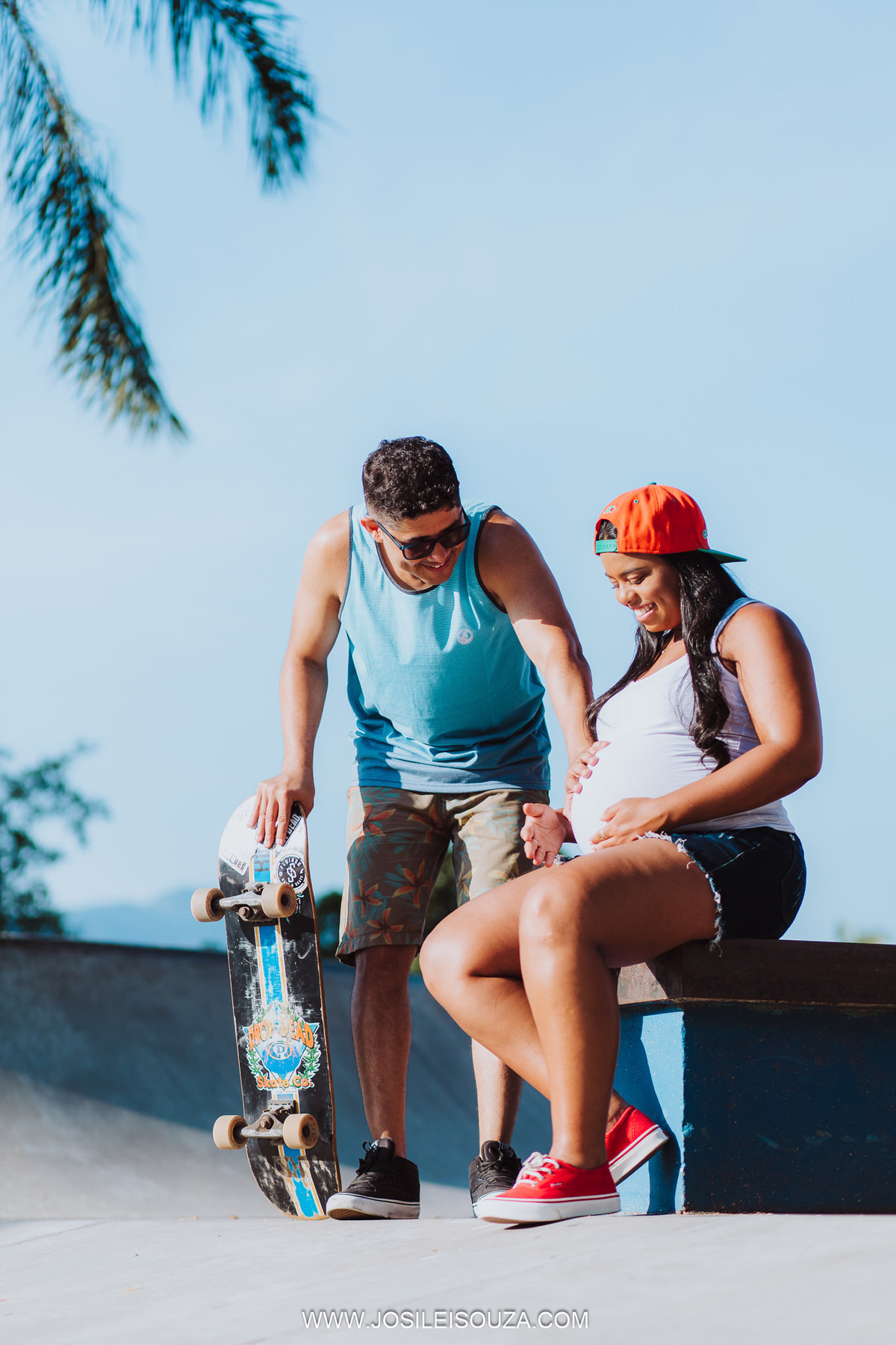 Ensaio de Casal em Pista de Skate RJ