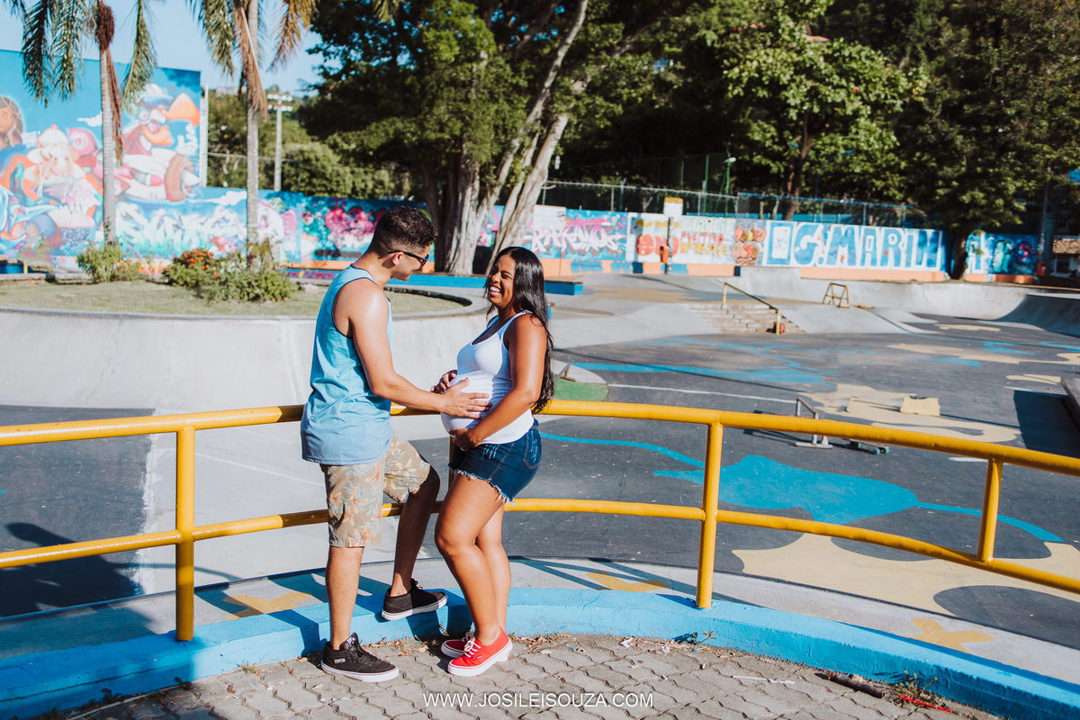 Ensaio de Casal em Pista de Skate RJ