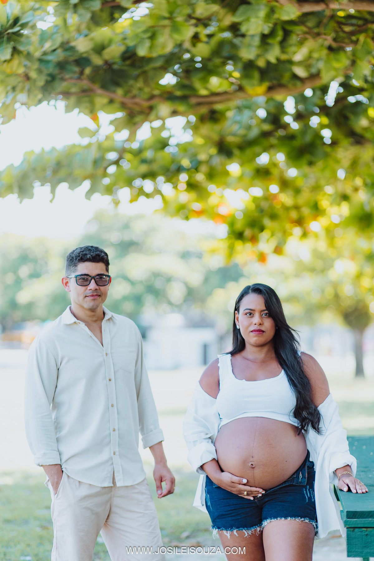 Ensaio de Grávida em Charitas Niterói - RJ