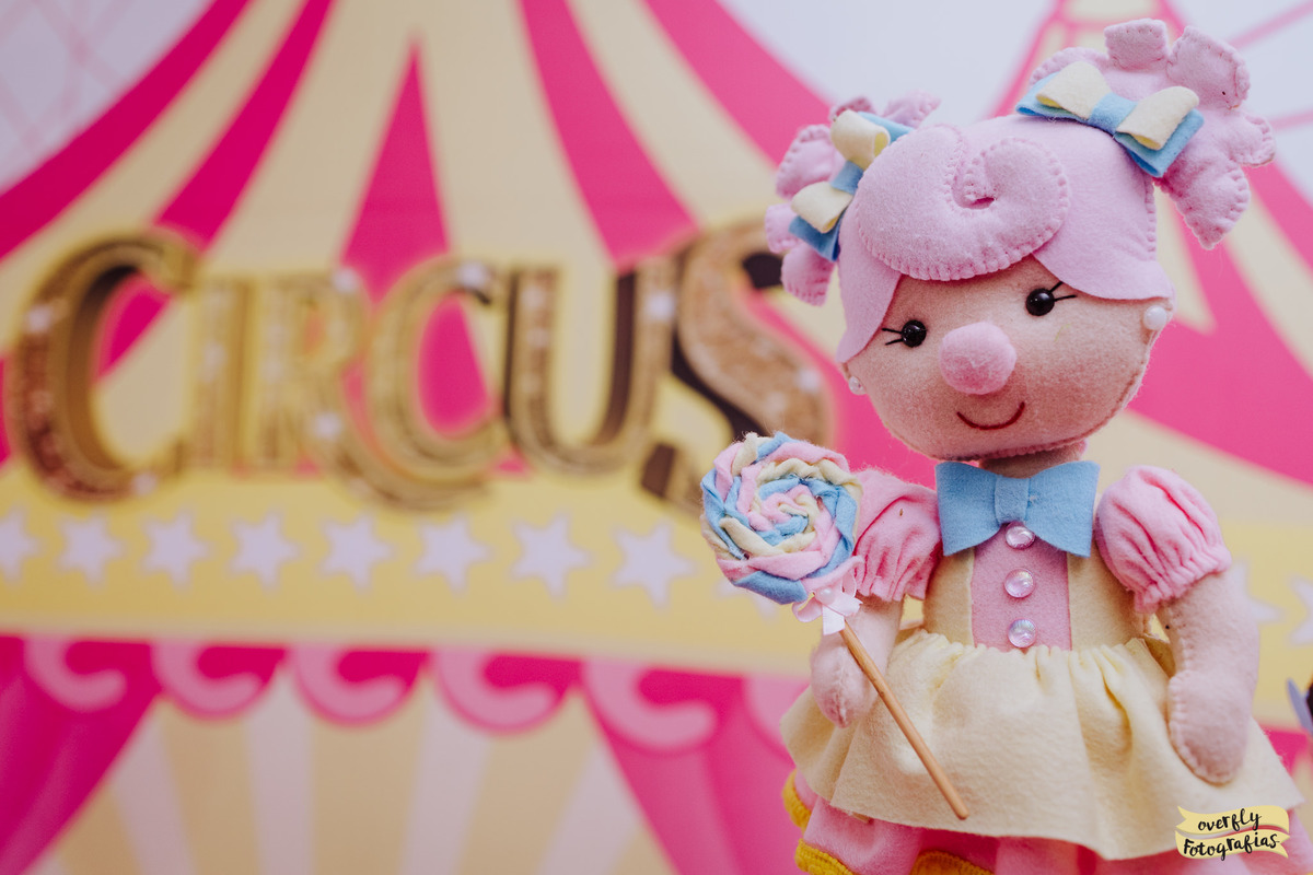 Fotografia de Aniversário Tema Circo no Castelo da Magia RJ