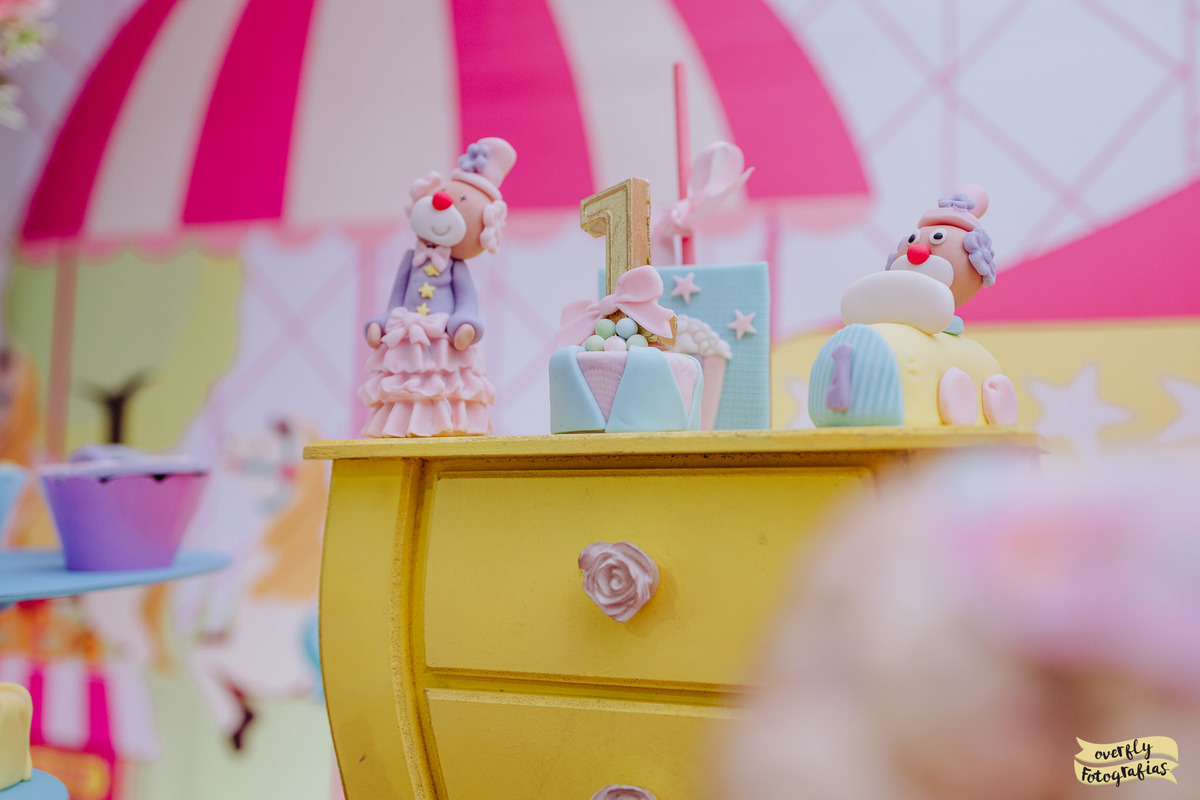 Fotografia de Aniversário Tema Circo no Castelo da Magia RJ