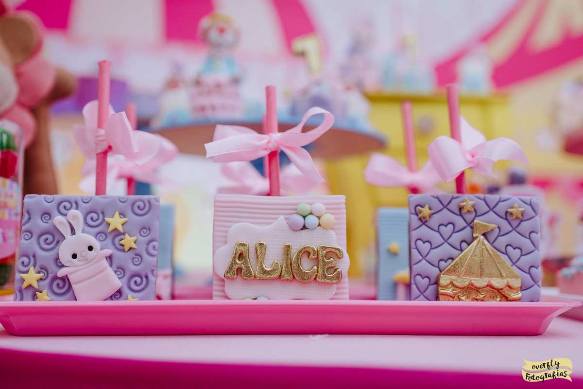 Fotografia de Aniversário Tema Circo no Castelo da Magia RJ