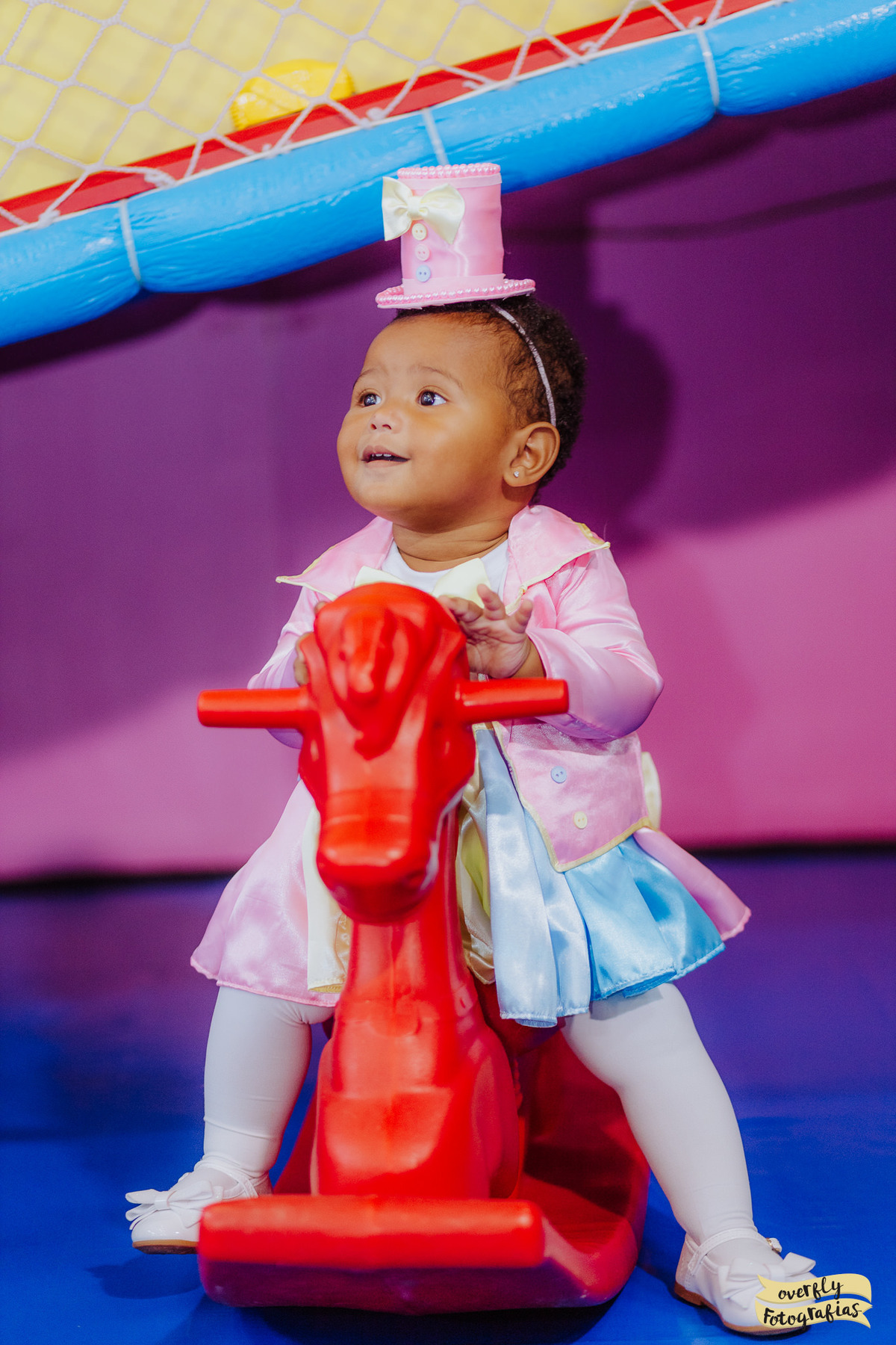 Fotografia de Aniversário Tema Circo Menina RJ