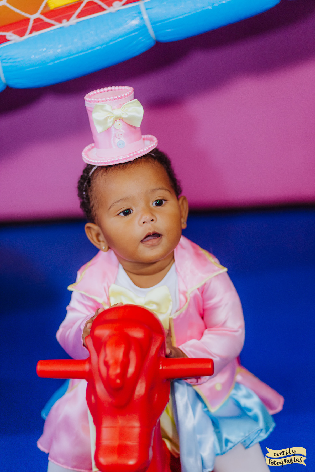 Fotografia de Aniversário Tema Circo Menina RJ