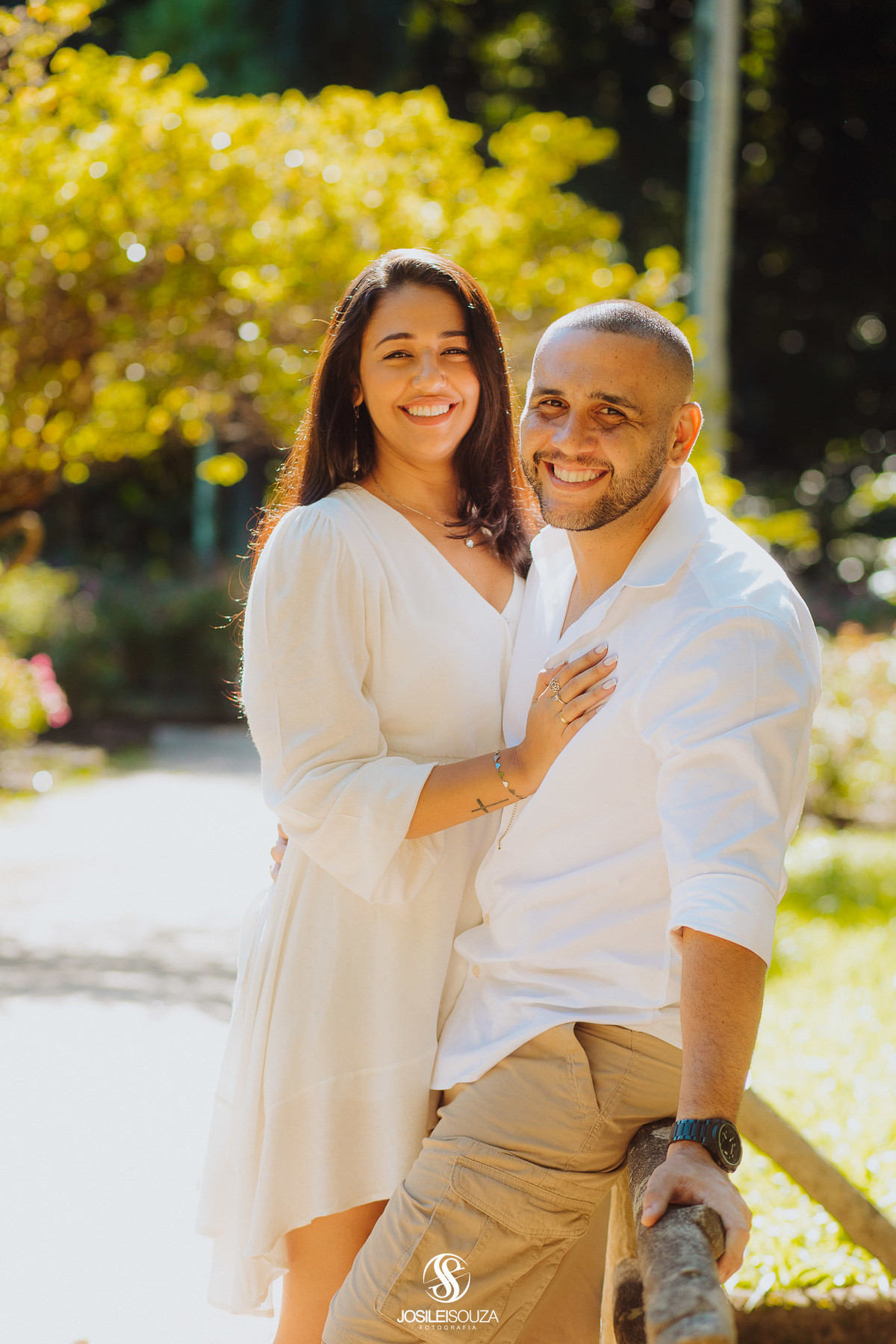 Ensaio de Casal no Jardim Botânico - RJ