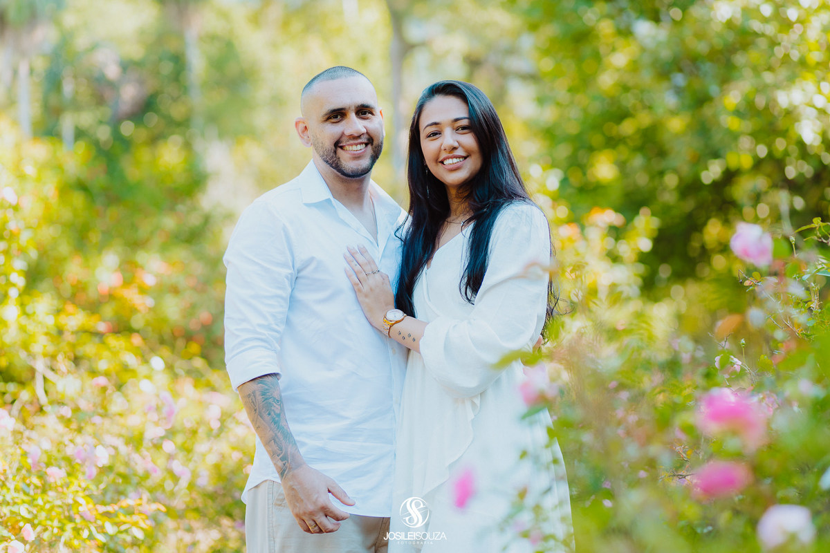 Ensaio de Casal no Jardim Botânico - RJ