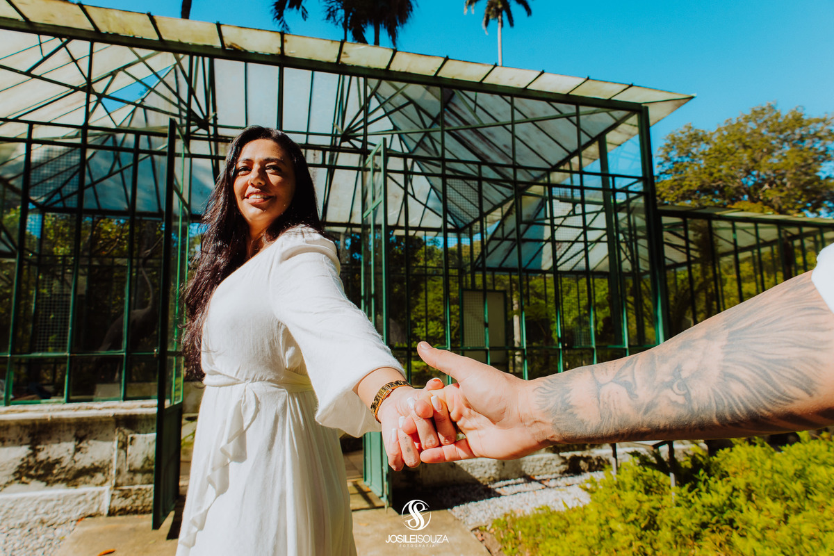 Ensaio Pré Wedding no Jardim Botânico - RJ