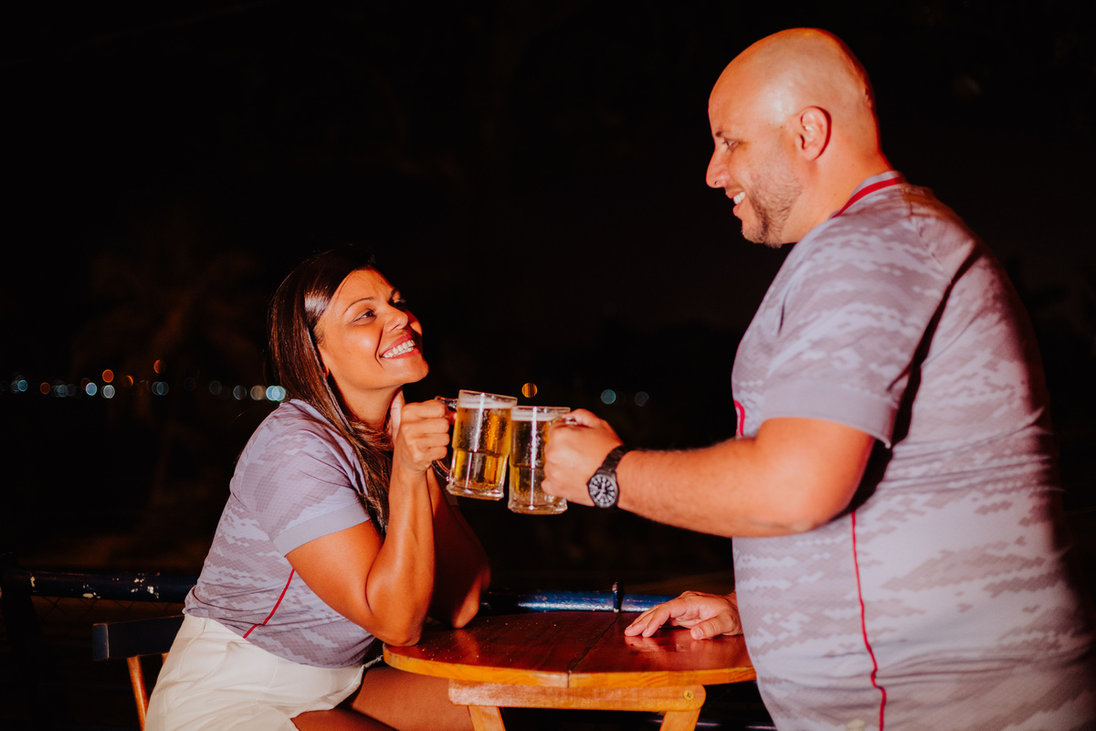 Ensaio de casal Tricolor - Fluminense RJ