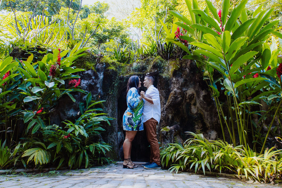 Ensaio Pré Casamento no Parque Lage - RJ