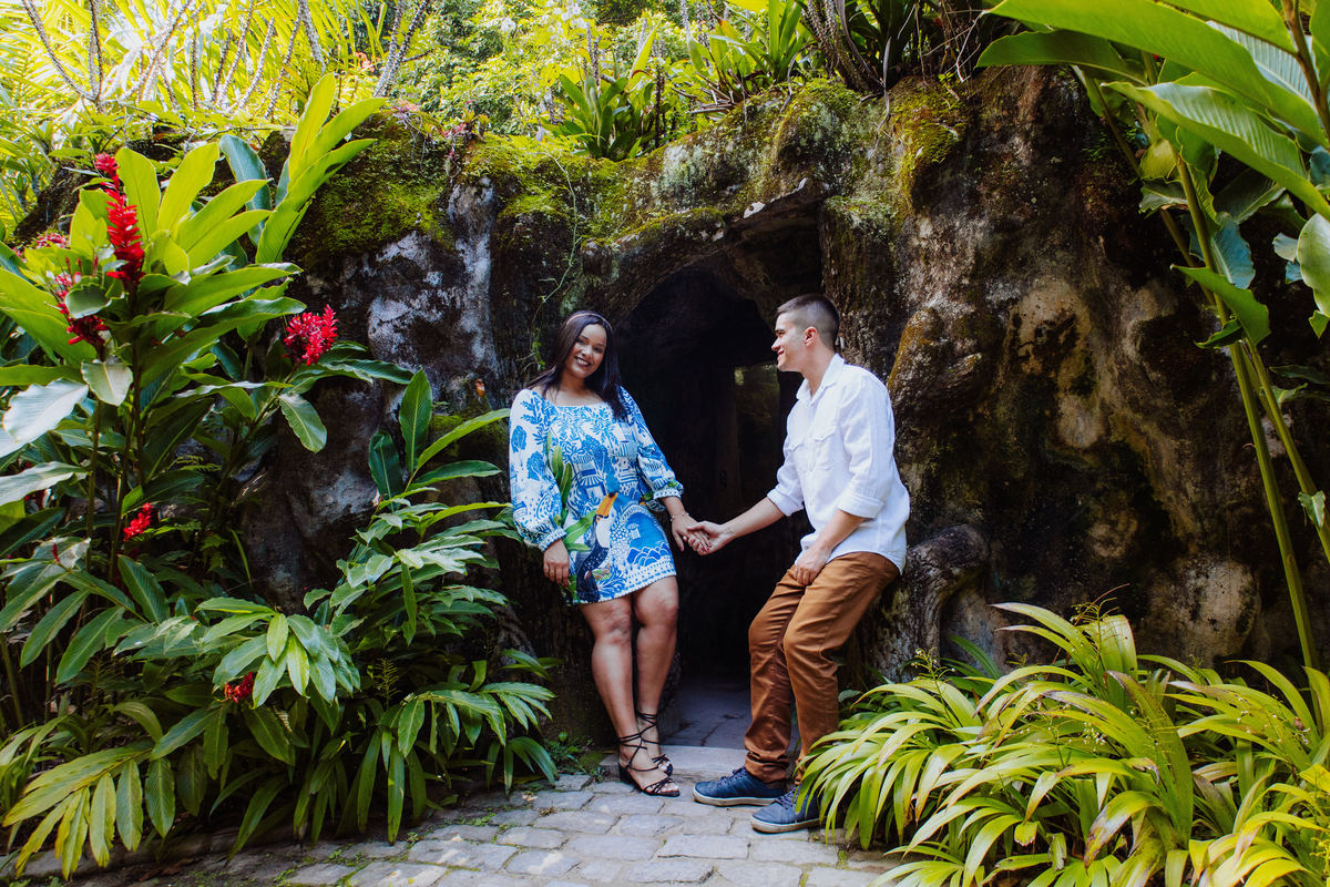Ensaio Pré Casamento no Parque Lage - RJ