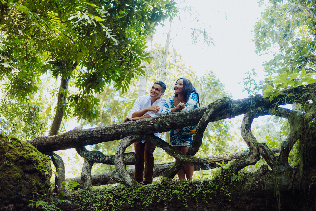 Ensaio de casal no Parque Lage - RJ
