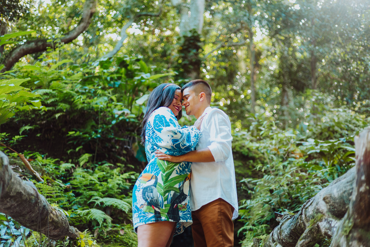 Ensaio de casal no Parque Lage - RJ