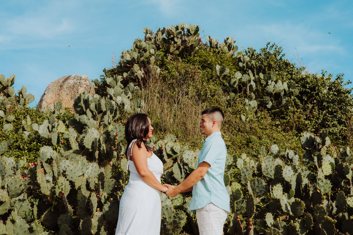 Ensaio Pré Wedding na praia de Ipanema - RJ