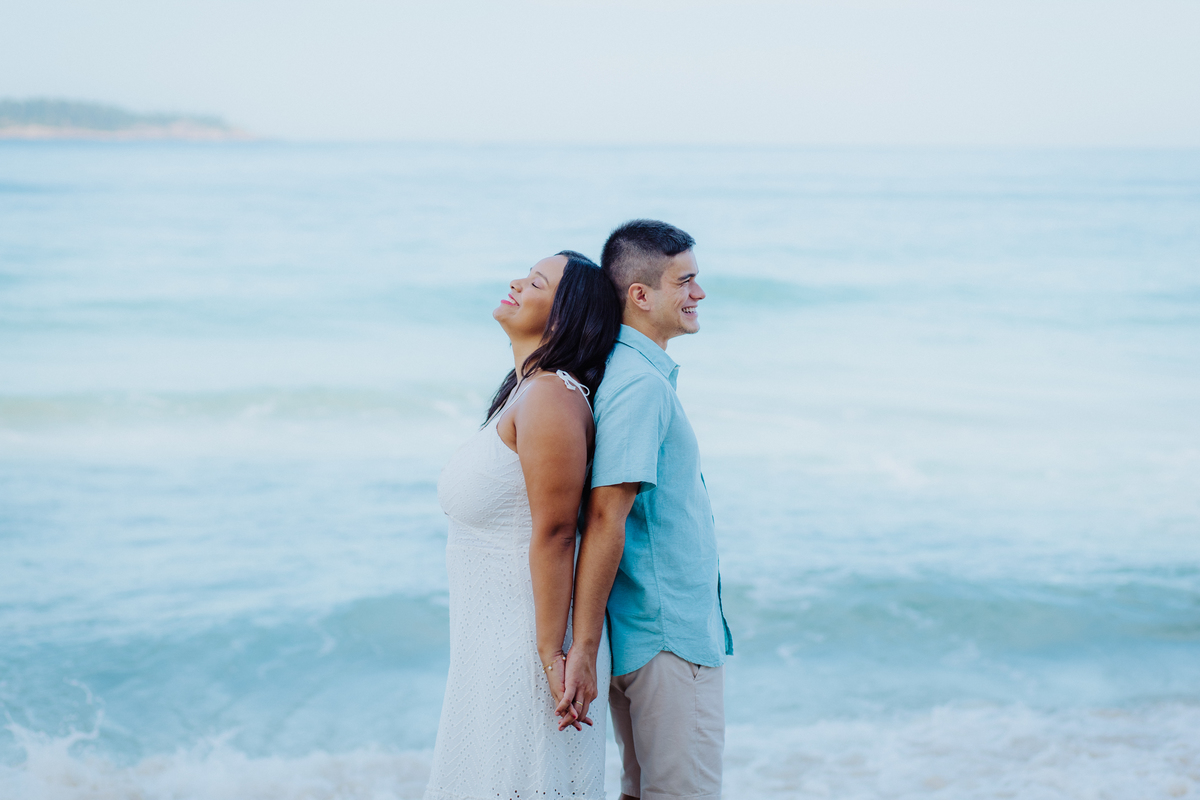 Ensaio Pré Casamento na praia do Diabo - RJ