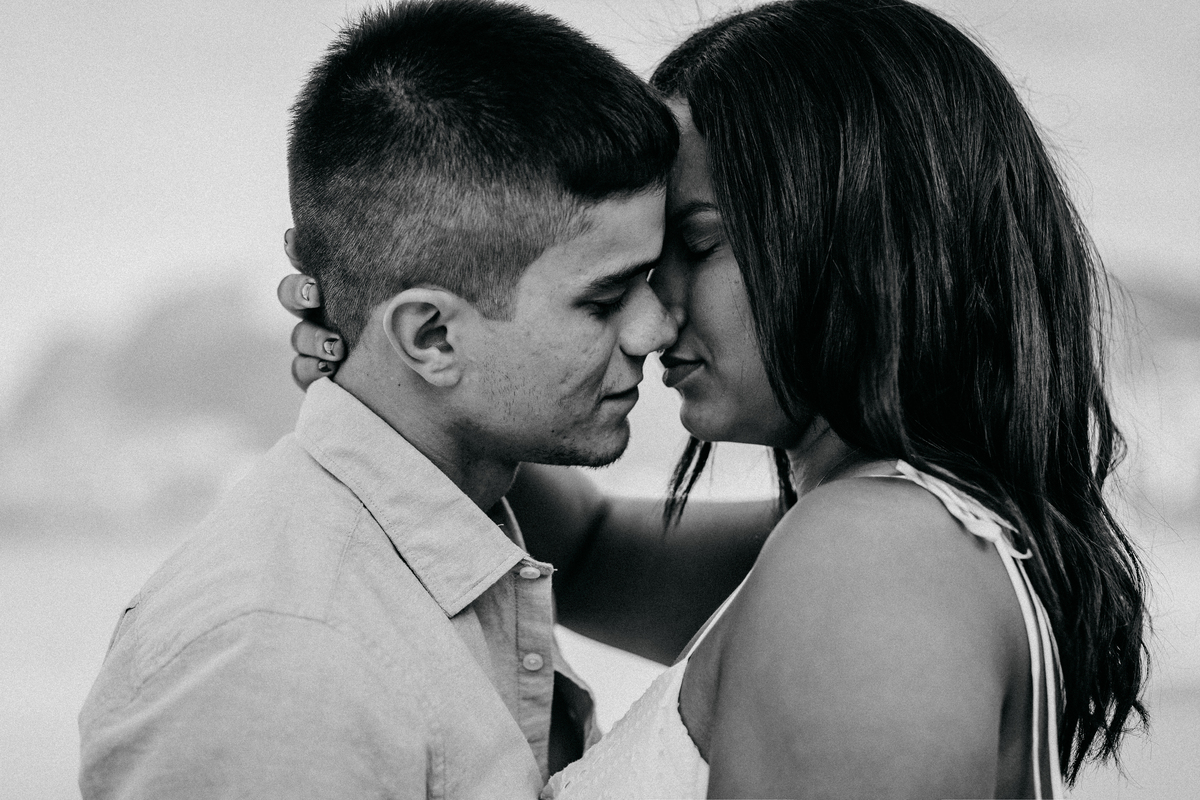 Ensaio Pré Casamento na praia do Diabo - RJ