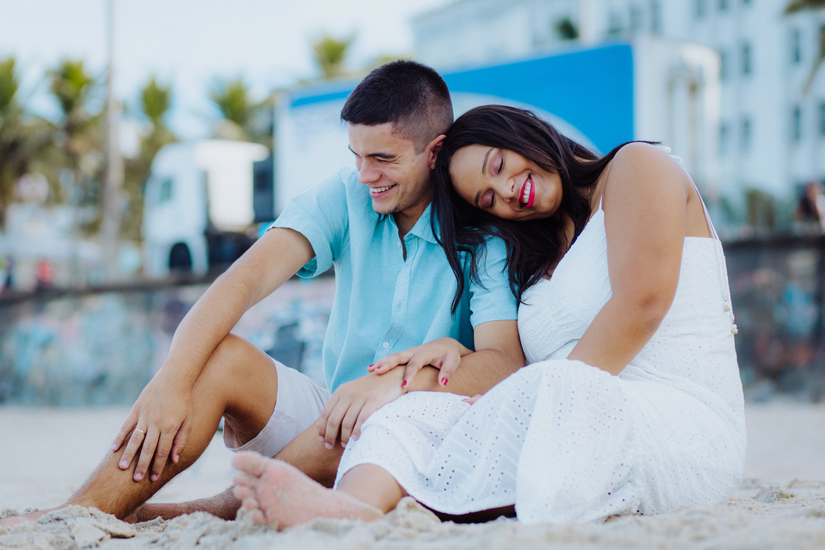 Ensaio Pré Casamento na praia do Diabo - RJ