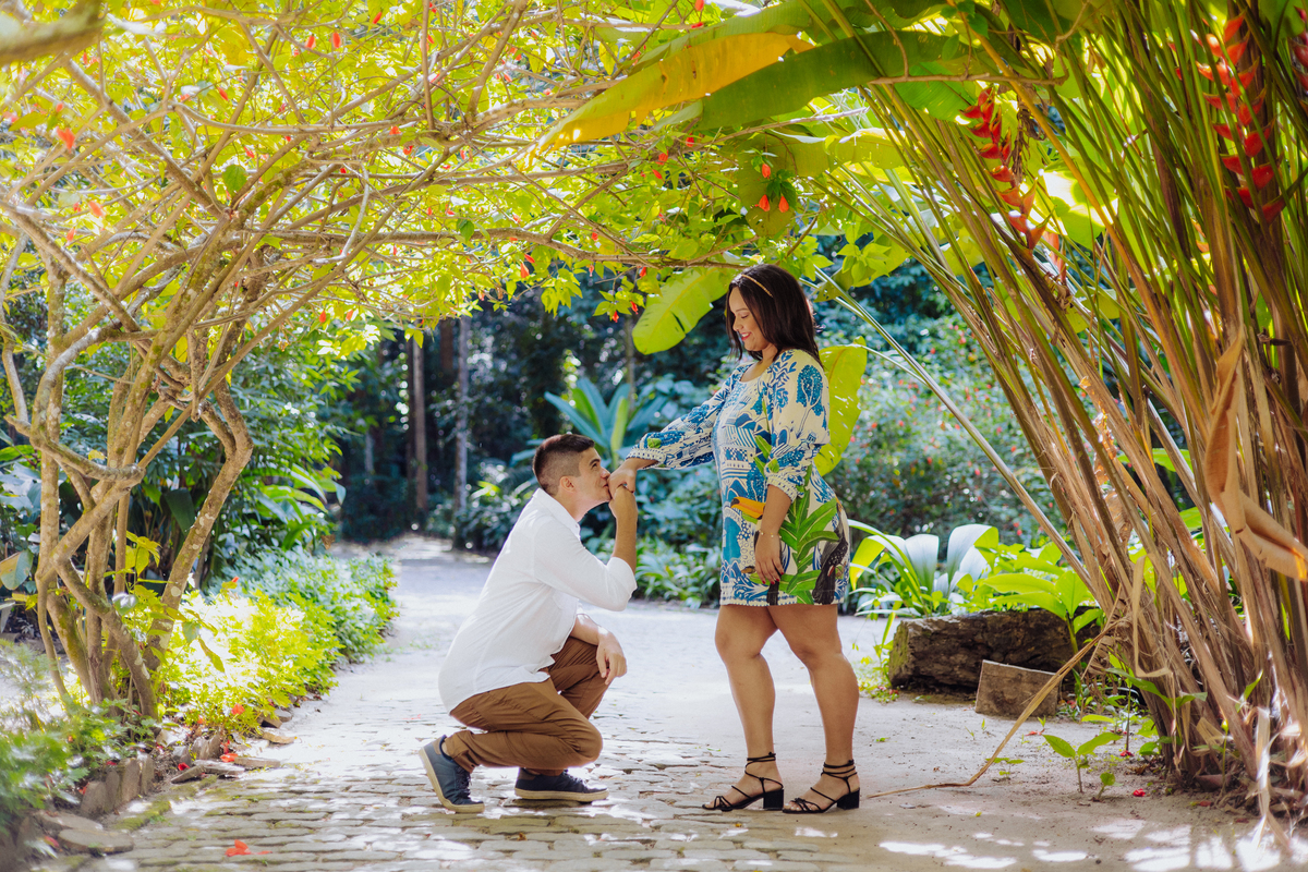 Ensaio Pré Wedding no Parque Lage - RJ