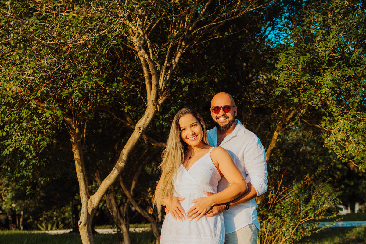 Chá Revelação na lagoa Rodrigo de freitas