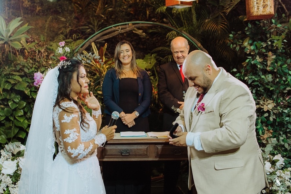 Casamento com homenagem ao Fluminense