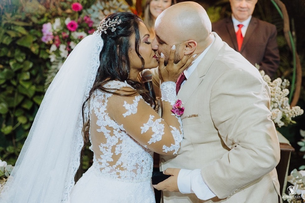 Casamento com homenagem ao Fluminense