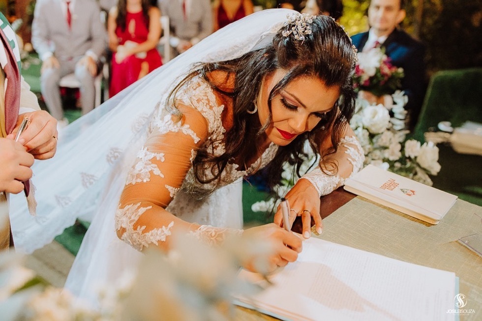 Casamento com homenagem ao Fluminense