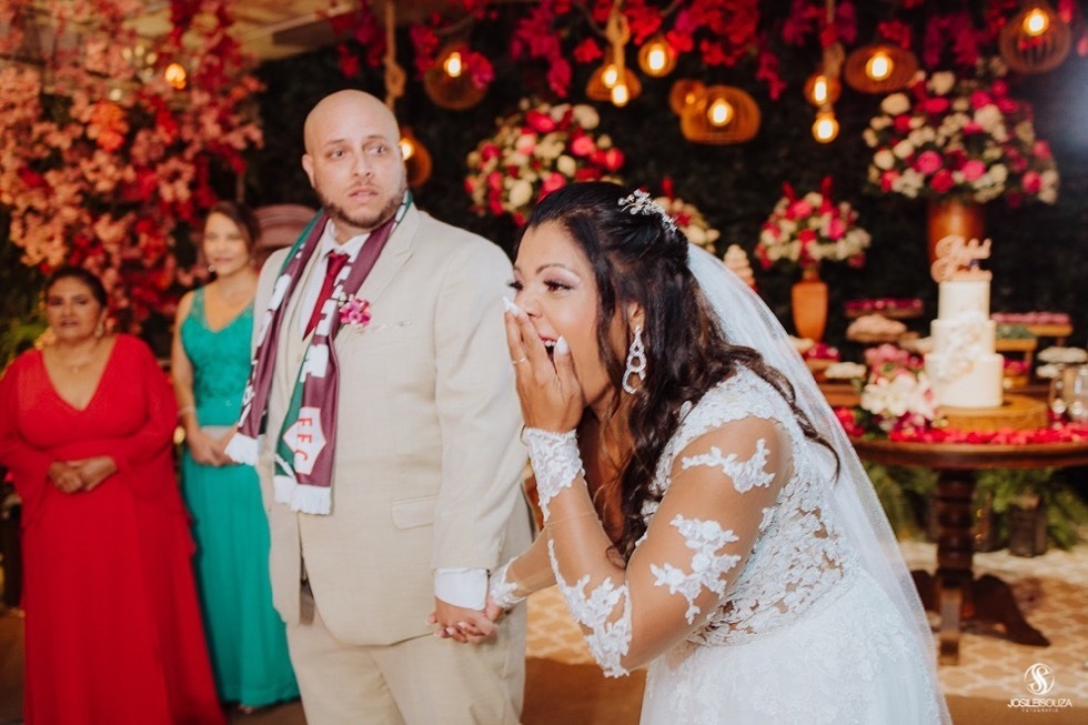 Casamento de Casal Tricolor no Rio de janeiro