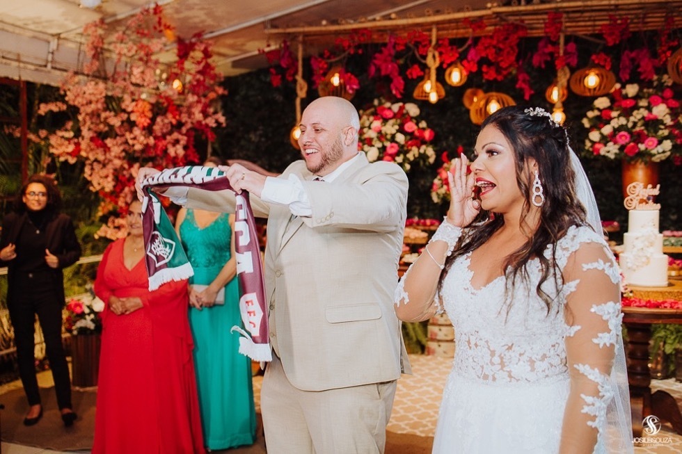 Casamento de Casal Tricolor no Rio de janeiro