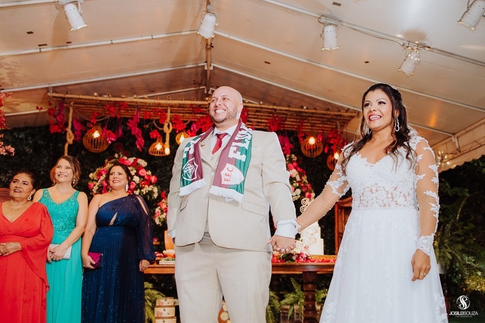 Casamento de Casal Tricolor no Rio de janeiro