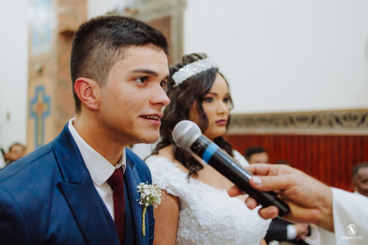 Fotógrafo de casamento em Igreja católica