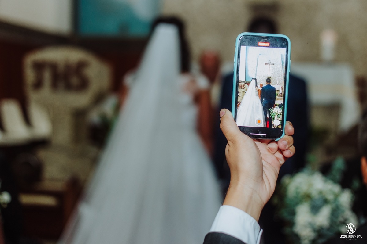 Fotógrafo de casamento em Igreja católica