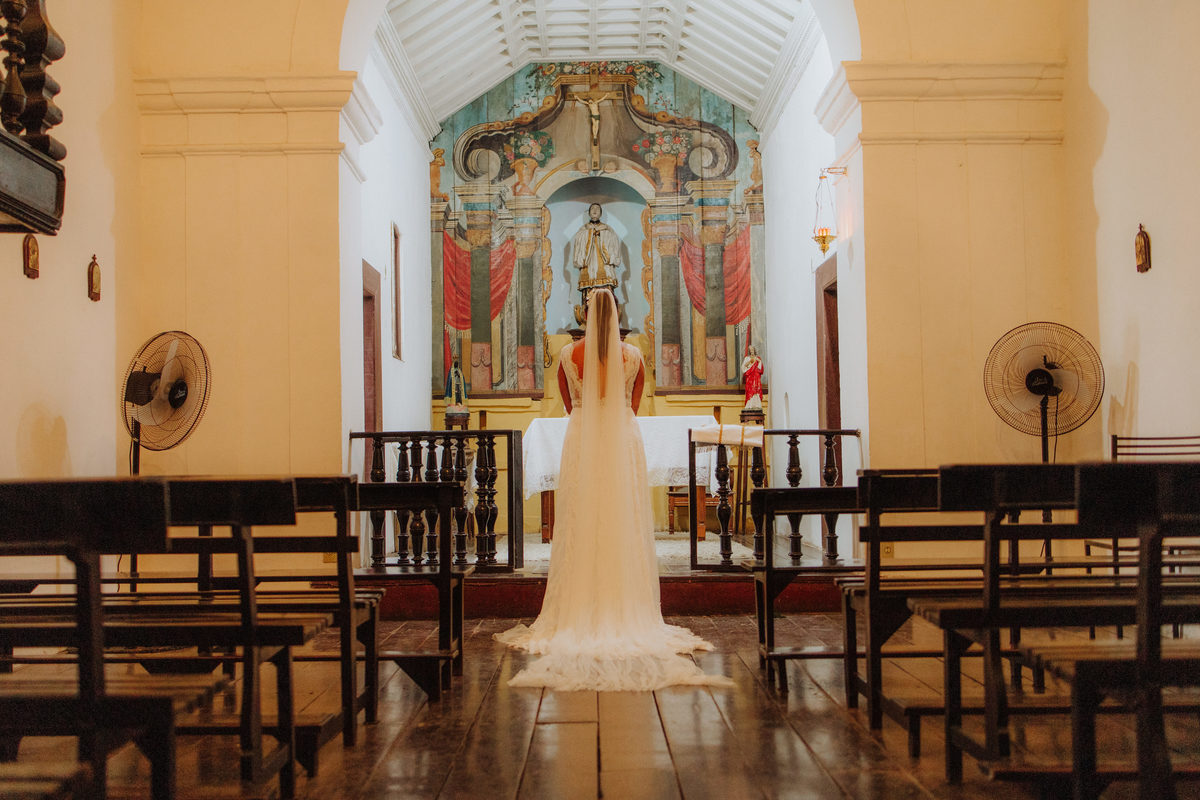 Fotografia de Casamento na Igreja Histórica de São Francisco em Niterói