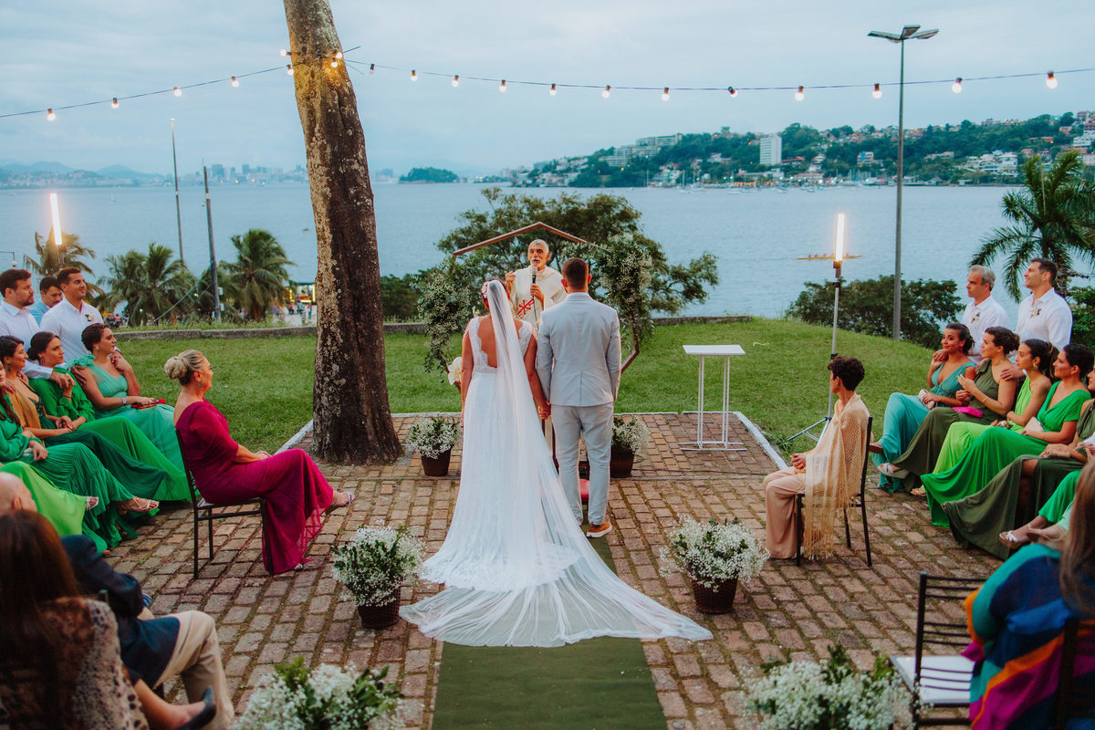 Fotografia de Casamento na Igreja Histórica de São Francisco em Niterói