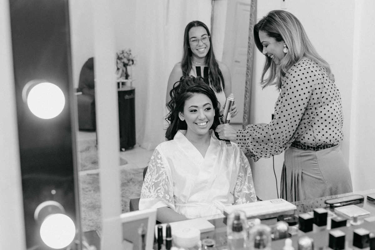 Making Of da noiva no Espaço Monique barcellos em são gonçalo