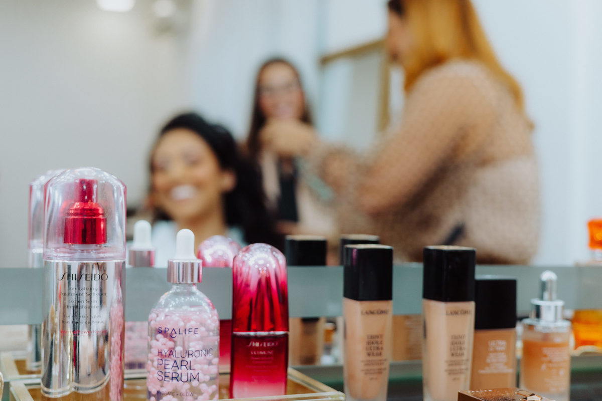 Making Of da noiva no Espaço Monique barcellos em são gonçalo