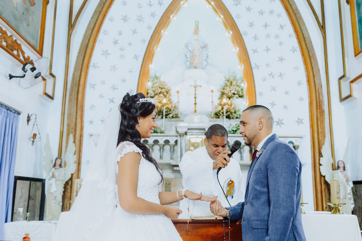 Casamento em igreja católica em  Niterói