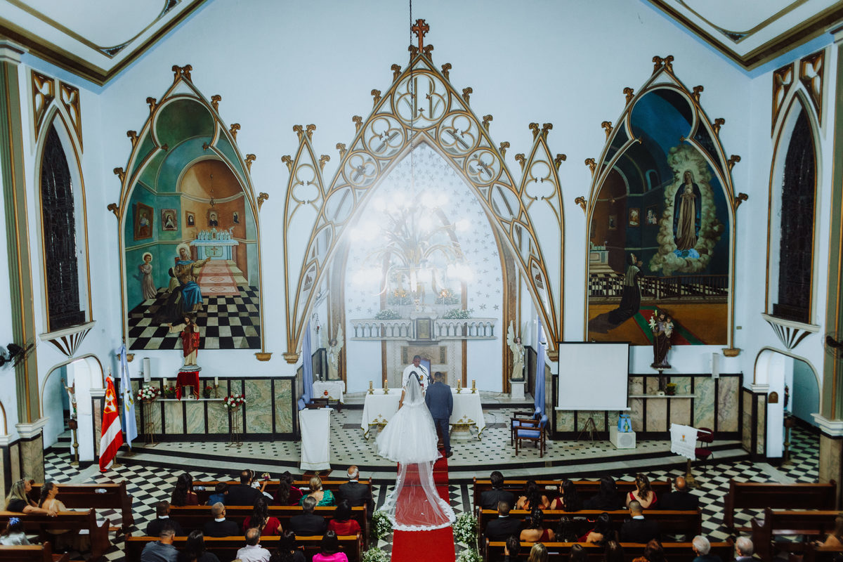 Casamento em igreja católica no Rio de Janeiro
