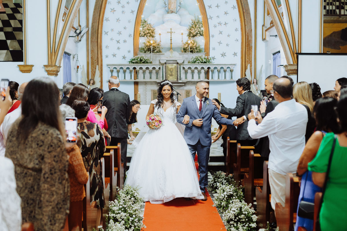 Casamento em igreja católica no Rio de Janeiro