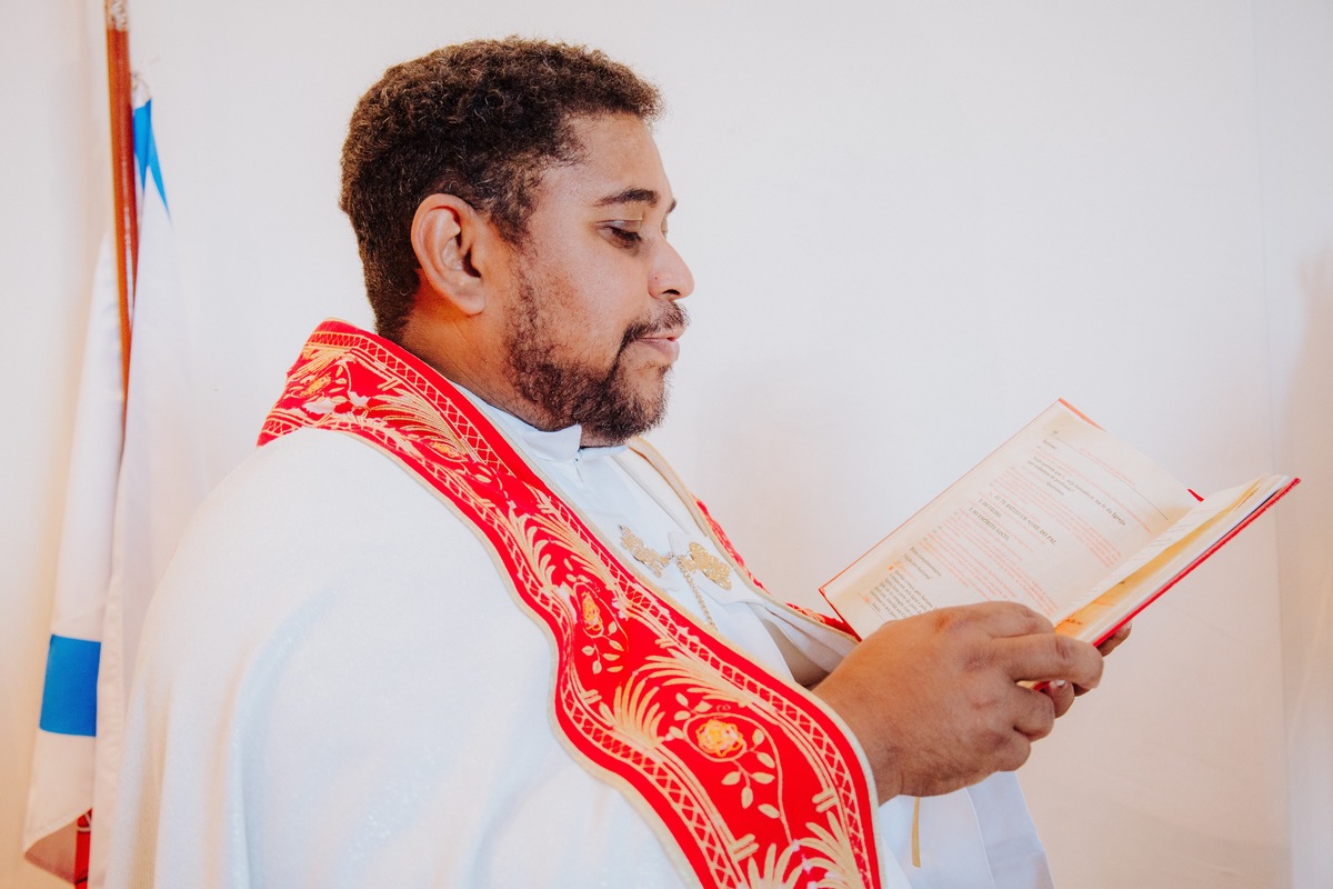 Batizado na capela do Cristo Redentor