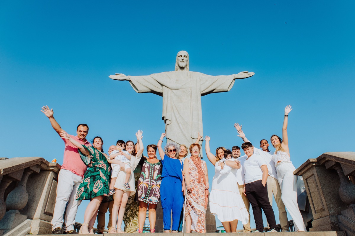 casamento no Cristo redentor