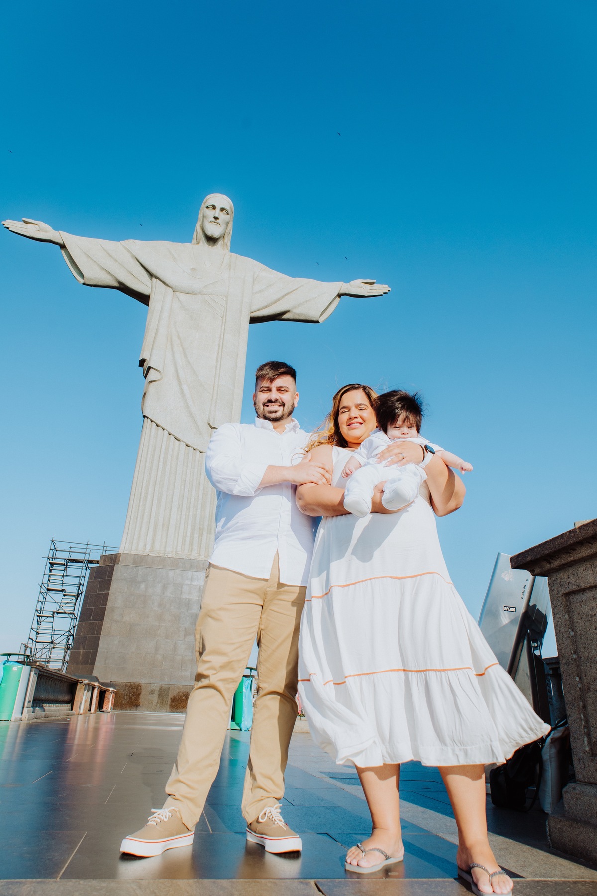Batizado no Cristo Redentor
