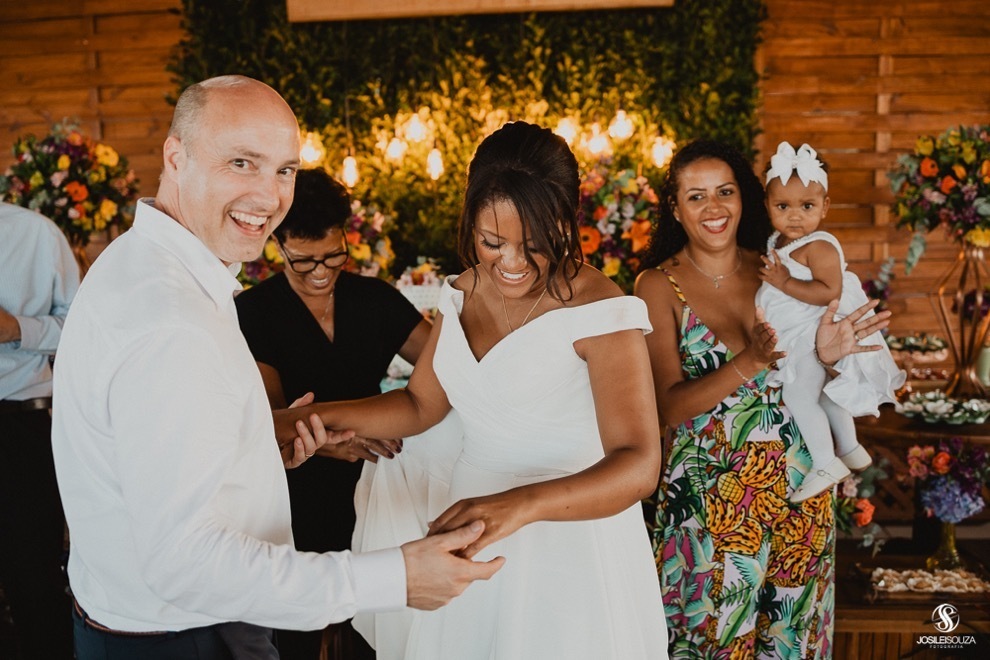 Casamento no fim de tarde em Rio Bonito