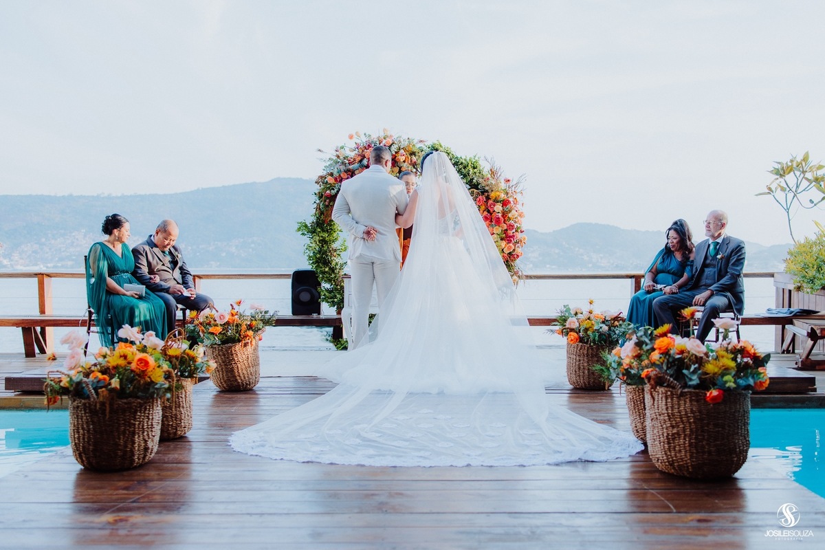 Casamento de dia no Villa H em niterói