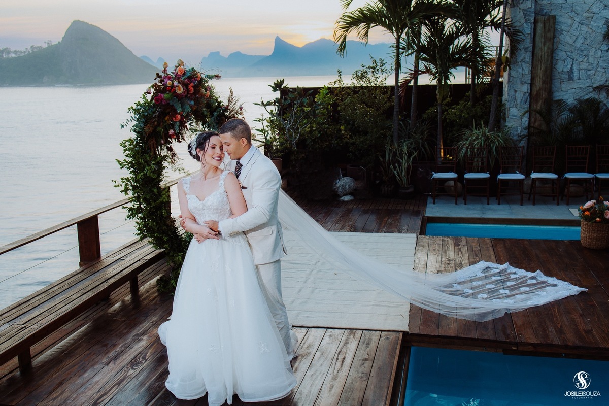 Casamento de dia no Villa H em niterói