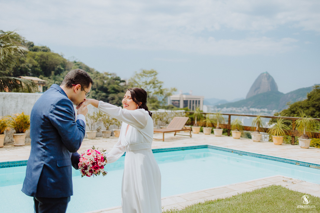 Casamento na Casa de Festas Vista Maravilhosa em Botafogo RJ