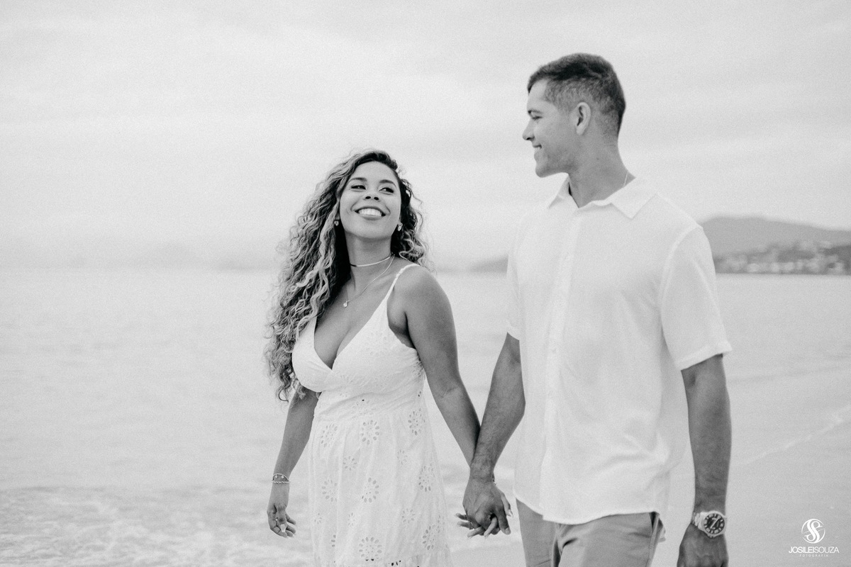 Ensaio de casal na Praia de piratininga