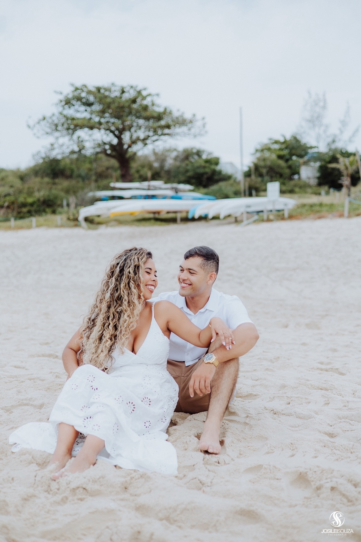 Ensaio de casal na praia de itaipu