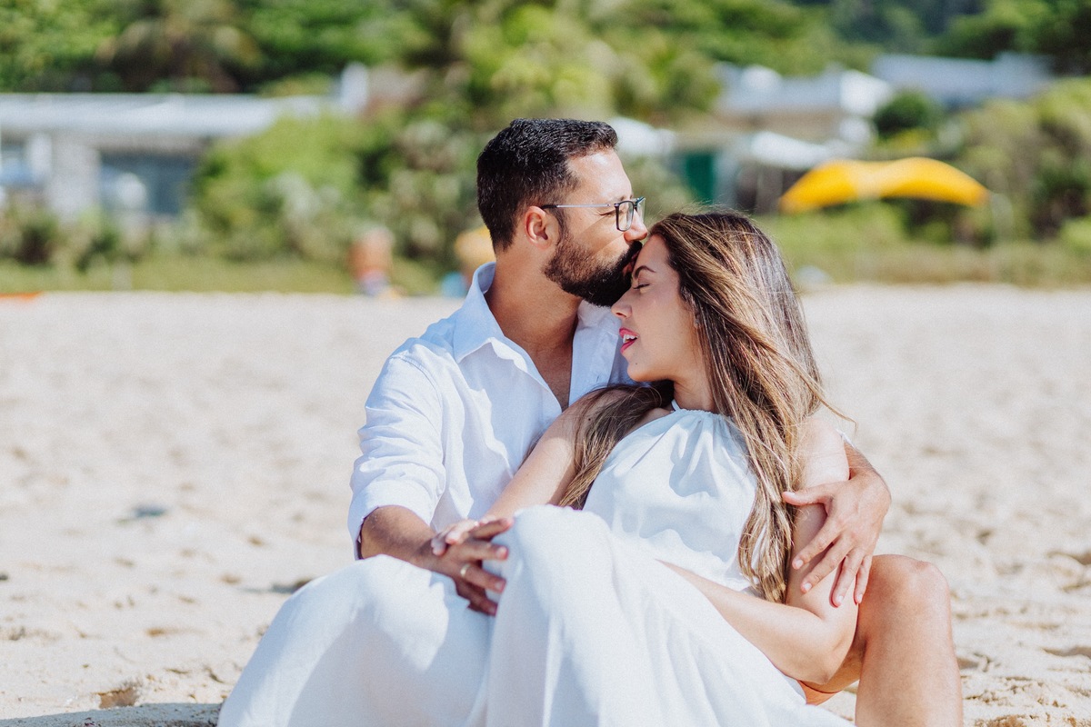 Ensaio de Pré Casamento na Praia RJ