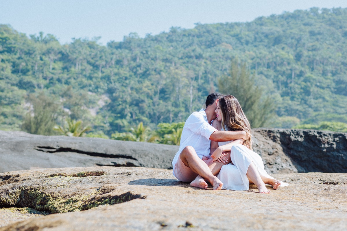 Ensaio de Pré Casamento na Praia do Sossego RJ